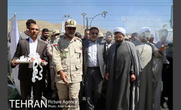 آیین بهره برداری بوستان شهدای مرزبانی‎ 14