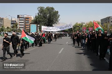 دسته عزاداری دانشگاه امام صادق(ع) در ظهر تاسوعا 44