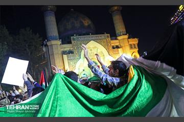 تجمع مردمی در حمایت از پیروزی مردم فلسطین 6