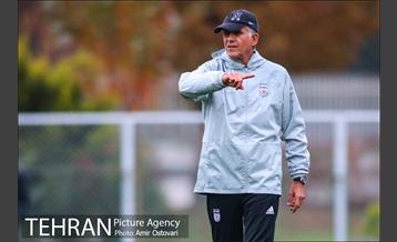 تمرین تیم ملی فوتبال ایران 23