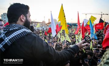 راهپیمایی سلام یا مهدی(عج) در مسجد سهله 9