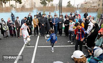 آئین افتتاح و بهره برداری از پروژه‌های شهری در منطقه 5