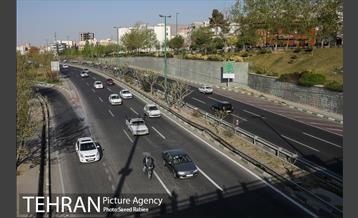 وضعیت ترافیکی خیابان های تهران پس از تعطیلات نوروز 1400