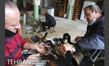 مرمت ساعت قاجارى 20