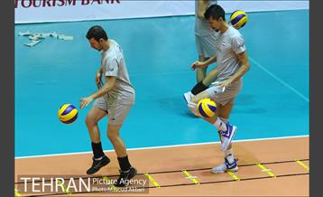 تمرین شاداب شاگردان ایگور