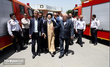 بازدید نمایندگان مجلس از مرکز آموزش بین‌المللی آتش‌نشانی 35