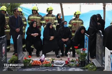 هفتمین سالگرد شهدای آتش‌نشان حادثه پلاسکو 52