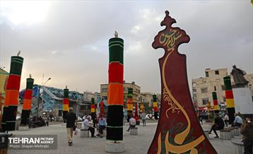 تهران سیاه‌پوش عزای سید و سالار شهیدان 41