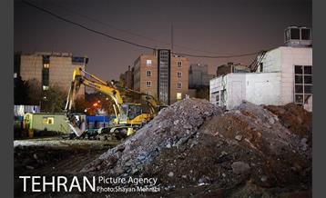 هم‌اکنون؛ جمع‌آوری کارگاه عمرانی میدان هفت تیر 30