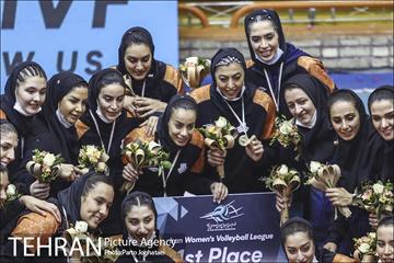 جشن قهرمانی سایپا در لیگ والیبال زنان 27