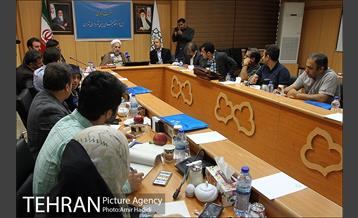 نشست خبری رییس مرکز فعالیتهای دینی شهرداری تهران 14