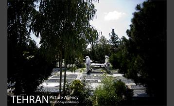 تطهیر و تدفین جانباختگان کرونایی در بهشت زهرا(س) 32