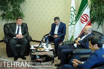 دیدار میهمانان خارجی حاضر در اجلاس جهانی شوراها و شهرداران با رییس مرکز ارتباطات و امور بین الملل شهرداری تهران 20
