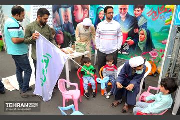 پردیس های فرهنگی شهرداری تهران در مسیر راهپیمایی روز قدس 10