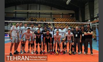 دیدار تیم های والیبال پیکان تهران و پارسه تهران