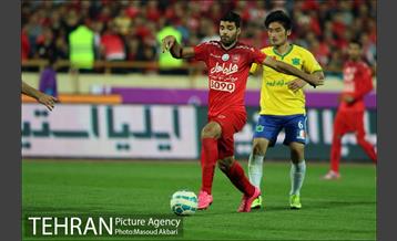 دیدار پرسپولیس و صنعت نفت آبادان در لیگ برتر فوتبال 18