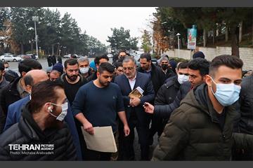 حضور علیرضا زاکانی در دانشگاه شهید بهشتی 58