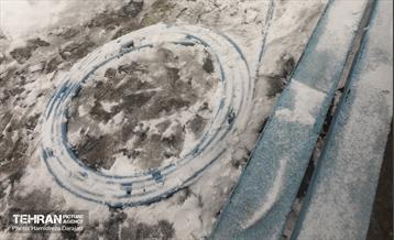 روایت مه‌و‌برف در بوستان سنگی تهران  34