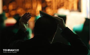 مراسم احیا شب ۲۳ ماه رمضان و تشییع شهید گمنام در حسینیه یرکی های مقیم تهران 2