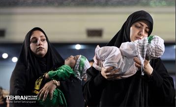 مراسم شیرخوارگان حسینی در آستان عبدالعظیم الحسنی(ع)  2