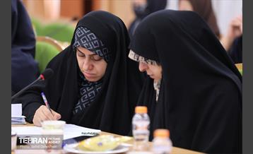 حضور سوده نجفی در منطقه 17