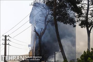 آتش سوزی در کارخانه رنگ  31