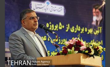 آیین بهره برداری 50 پروژه شهری در منطقه 22 تهران‎ 21