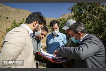 بازدید مدیر کل حریم شهرداری تهران از منطقه 5