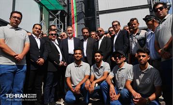 آیین افتتاح کارخانه آسفالت غرب 9