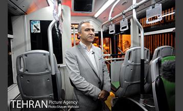 عملیات ضد عفونی کردن اتوبوس های تهران 34