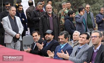 غرس 2000 نهال در بوستان جنگلی سرخه‌ حصار 16