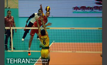 دیدار تیم های ملی والیبال ایران و هند 6