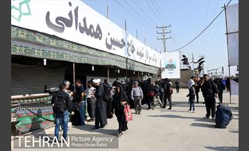 ارائه خدمات نیرو های خادم الحسین (ع) در مرز شلمچه  16