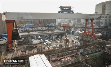 توسعه متروی تهران؛ ایستگاه توحید 33