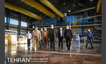 بازدید شهردار از چاپخانه همشهری 4