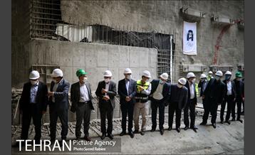 بازدید محسن هاشمی از خط 10 مترو 26