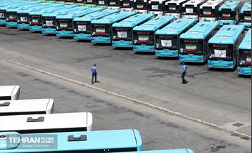 رونمایی از ۱۰۰ دستگاه اتوبوس ناوگان حمل و نقل عمومی شهر تهران 50