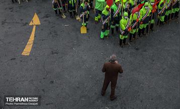 مانور برف روبی شهرداری منطقه 6 30