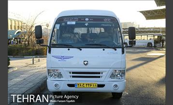 افتتاح خط مینی بوس پایانه مترو صادقیه و باغ فیض 1