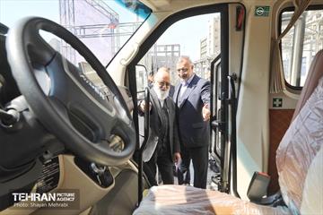 رونمایی از ناوگان برقی حمل و نقل عمومی شهر تهران 30