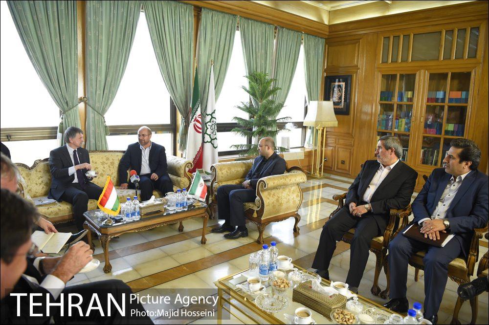 دیدار شهردار تهران با رئیس مجلس ملی مجارستان 11