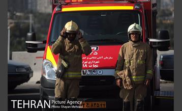 بازدید دکتر نجفی از مانور نیروهای آتش نشانی 23