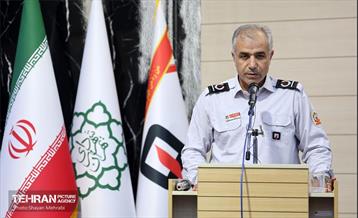 نشست مدیرعامل سازمان آتش‌نشانی تهران با کارکنان 30