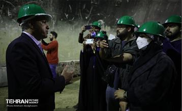 بازدید اصحاب رسانه از پارکینگ نیایش 8