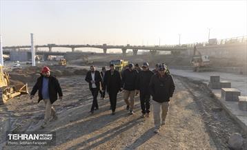 بازدید معاون مالی و اقتصاد شهری از پروژه‌های عمرانی 11