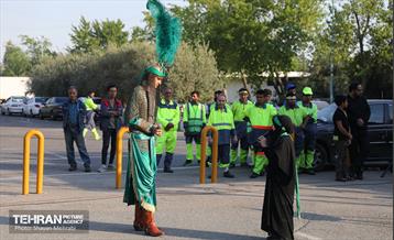 بدرقه خادمان و زائران اربعین 5