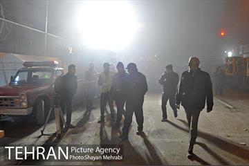 امداد رسانی شبانه در حادثه پلاسکو 44