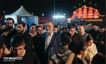 بازدید شهردار تهران از رویداد محرم شهر 10