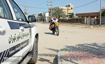 امدادرسانی تیم مدیریت بحران تهران به مناطق سیل‌زده سیستان و بلوچستان 11