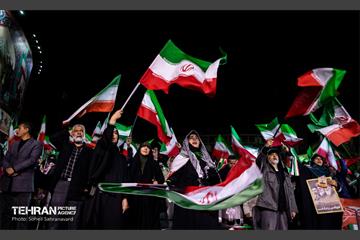 اجتماع تهرانی‌ها در حمایت از رهبری و نیروهای مسلح